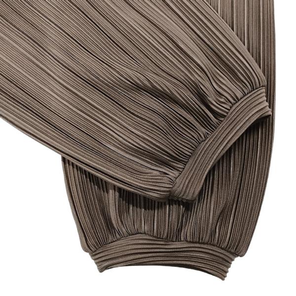 Custom Puff Sleeve Women Shirts in Beautiful Crepe Fabric Style for Fashionable Look