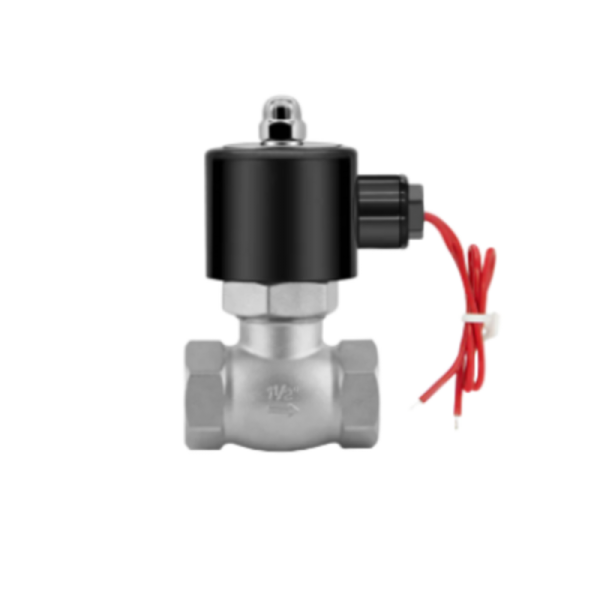Temperature Range Minus 20 Celsius To Plus 185 Celsius Pneumatic Solenoid Valve With PTFE Seal Material Designed Steam Medium