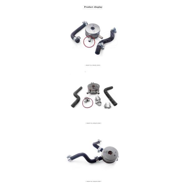 Original and Aftermarket PC130-7 4D95 B3.3 QSB3.3 Engine Parts Oil Cooler Core 4983996 4982639 C6205615400 6205-61-5400