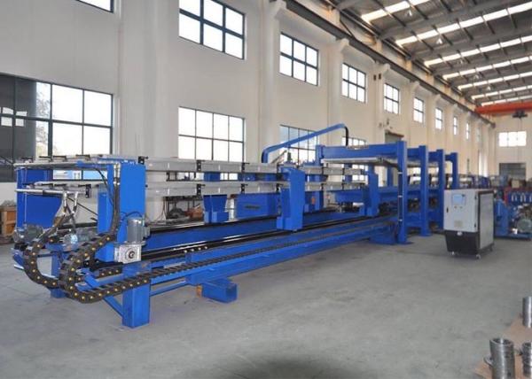 Continuous Pu Sandwich Panel Production Line hydraulic sawing 36m Double Belt