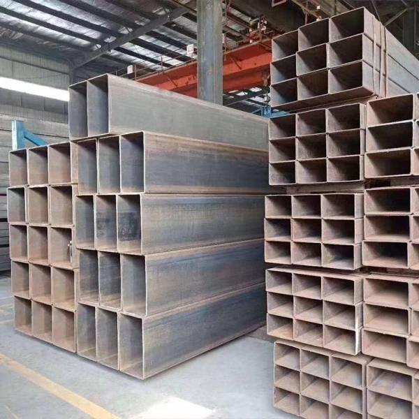 Tubo estrutural de aço de aço preto laminado a alta temperatura 40*60 do retângulo ASTM 179 ERW