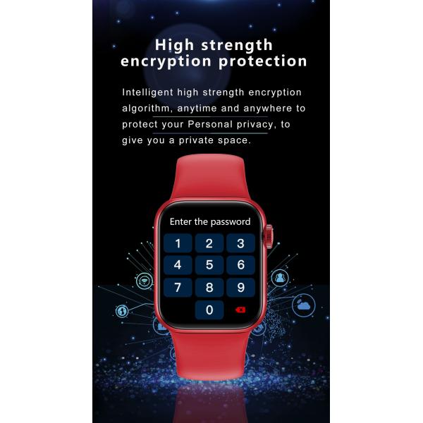 Положительная величина N.B. Smartwatch отслежывателя фитнеса Android5.0 1.75inch IP68 водоустойчивая