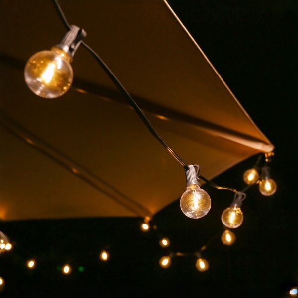 LED Solar String Light With IP45 Waterproof for Outdoor Decorative