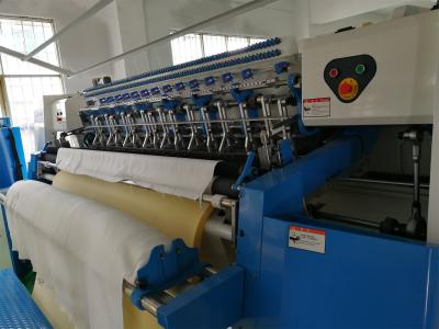 Sistema estofando automatizado edredão estofando da máquina do colchão de 128 polegadas