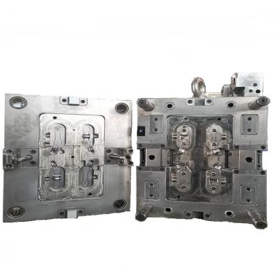 Do molde plástico da mercadoria de PA66 GF33 modelagem por injeção fria da cavidade do corredor 4