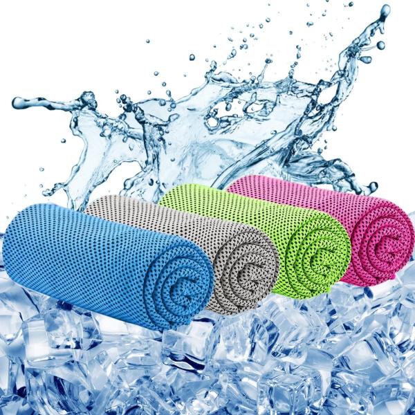 Gym Sweat Ice Cold Sports Towels And Cooling Towel For Fitness Gym Sport Pva  Microfiber Cooling Towel