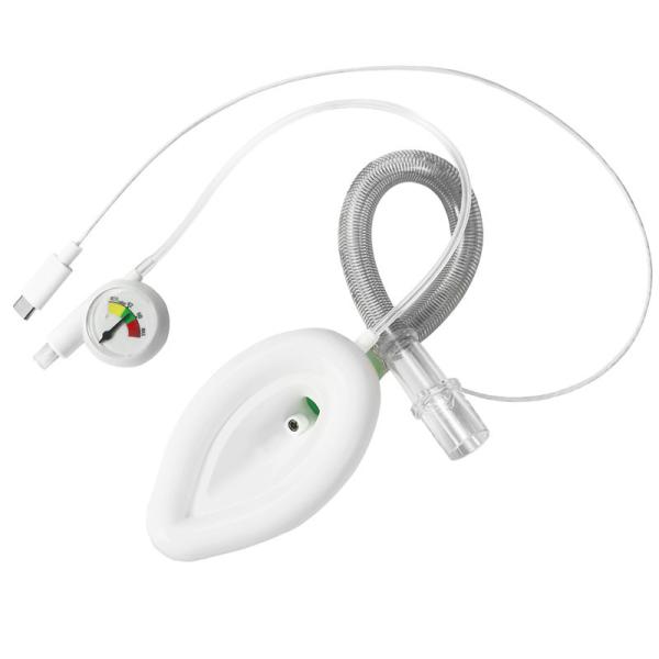 Respiration renforcée LMA Intubation Vidéo tube larygeal 5.0# Caméra intégrée