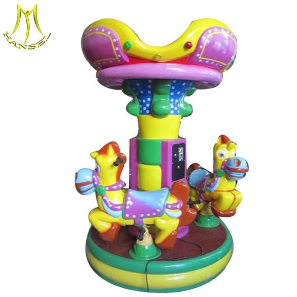 Hansel Wholesale  kids amusement park equipment  portable small merry go round carousel rides for sale
