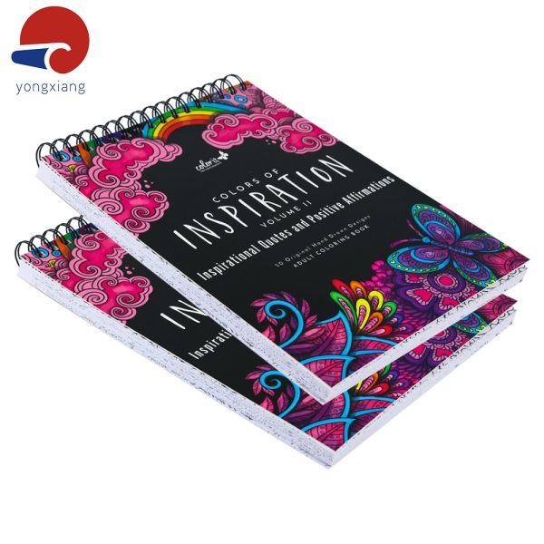 Fade Resistant Coloring Book Printing Non Toxic Coloring Drawing Book Eco Friendly