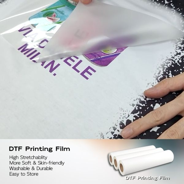 DTF Transfer Film Various Sizes Customized Inkjet Printer DTF Printing Film For Sublimation