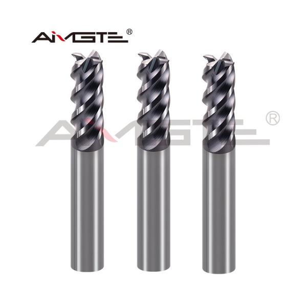 4 Flute Carbide U-Slot End Mill for Steel Stainless Inconel High Efficiency Roughing  Finishing