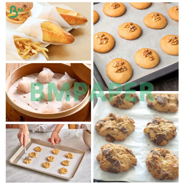 Parchment Paper Roll For Baking Cooking Grilling Steaming Unbleached