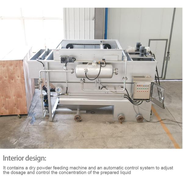 Epoxy DAF Sewage Waste Water Treatment System 500L/Hour