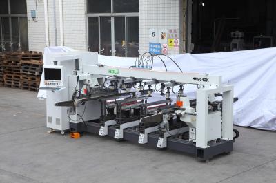 Four Rows Woodworking Drilling Machine To Cut Wood Artificial Board 2840r Min