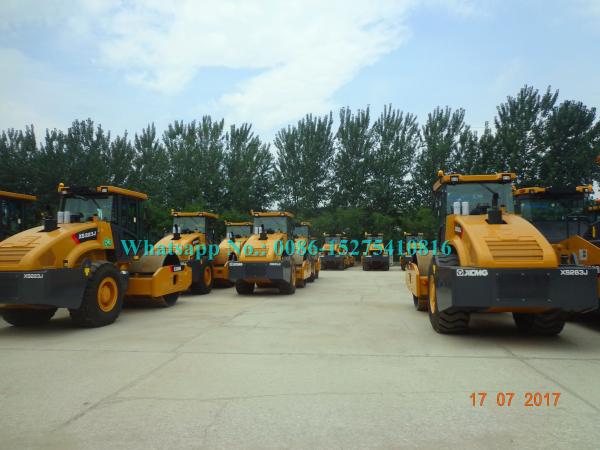 Modelo de 22 toneladas do compressor S223J/XS223JE do rolo do cilindro da maquinaria de construção de estradas de XCMG único