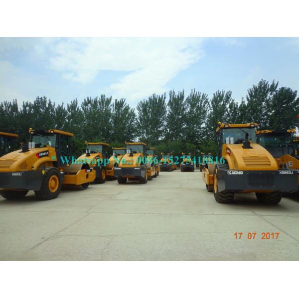 Machines de construction de routes de XCMG 22 modèle simple du compacteur S223J/XS223JE de rouleau de tambour de tonne