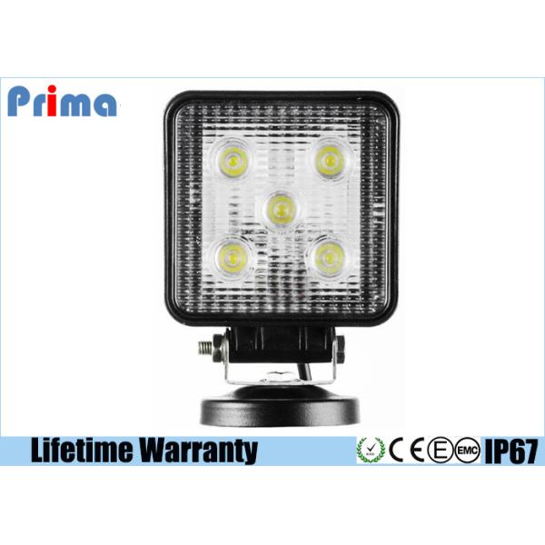 4 Inch 1000 Lumen Led Work Light Square Spot / Flood Beam High Intensity Leds