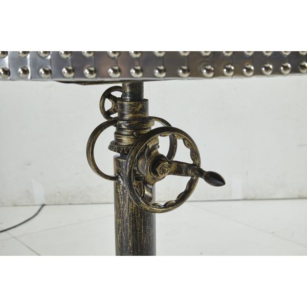 Contemporary Round Dining Room Tables Aluminium Top For Home / Restaurant