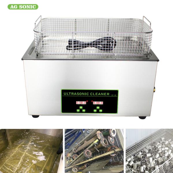 40KHz Industrial Ultrasonic Cleaner 30L Tanks 110/220V For Turbine Fuel Nozzle