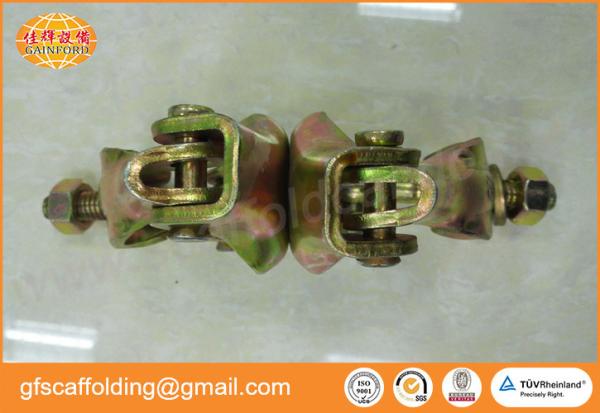 British pressed Q235 swivel coupler rotation clamp with 48.3mm size for pipe and coupler scaffolding system