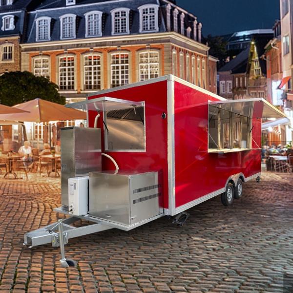 DOT Concession Ice Cream Trailer Restaurant Food Truck CE Approval