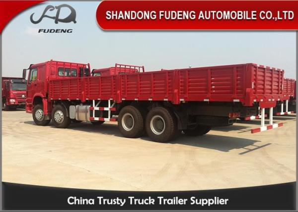 Diesel WD615 8*4 Wheel Drive 371 Horse Power Cargo Truck