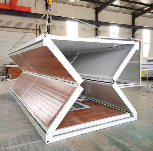 Quick Build Flat Pack Container House With Galvanized Steel Frame Hassle Free Assembly