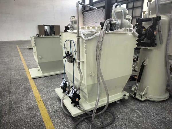 WAMIT Newest Automatic garnet sand removing system For Water Jet Cutting Machine