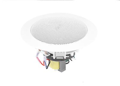 ABS 1W - 3W 4 Inch Wireless Ceiling Speakers , PA Audio Speakers 134x84mm Dimension