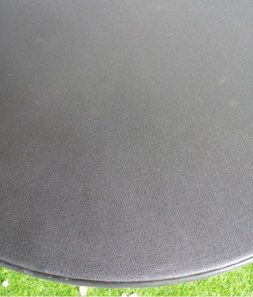 Garden PP Top Table And Wicker Stacking Chair Plastic Seties 3 Set