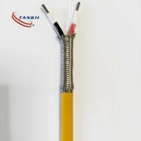 14AWG 24AWG 32AWG  K Type Thermocouple Wire Chromel Alumel With FEP / PFA Insulation SS Shielding