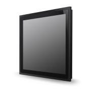 Parte dianteira IP65 impermeável do painel de exposição do toque do monitor industrial áspero da montagem do painel multi