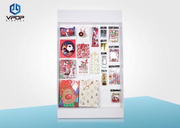Promotional Market Cardboard Sidekick Displays , Christmas Gifts Cardboard POP Displays