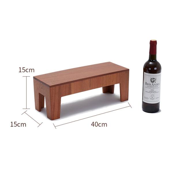 Wooden 2 3 Tier Snack Fruit Platter Candy Tray Dessert Display Shelf Decoration Wedding Cake Stand