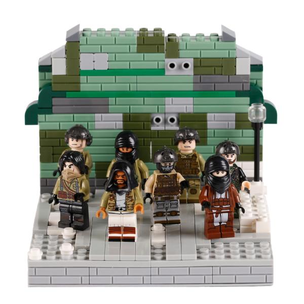 WW2 modern military model special forces soldier mini figures building blocks