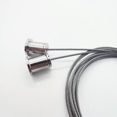 Factory Wholesale LED Panel Light Suspension Lighting Kits Wire Hanging Quickly Adjustable Hook Gripper