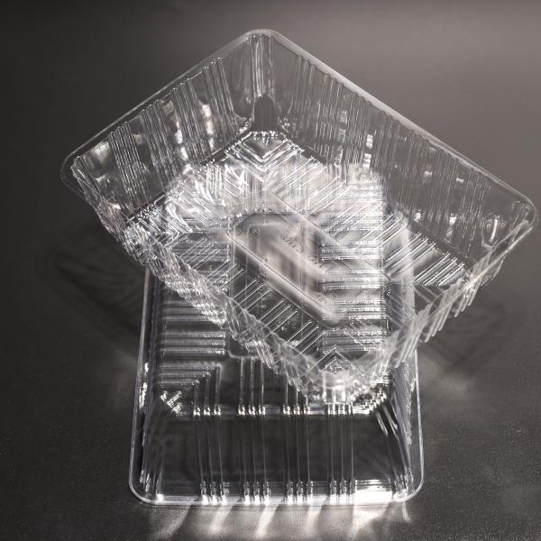 Multi Purpose Plastic Food Tray Disposable Takeaway Food Tray For Vegetable Storage