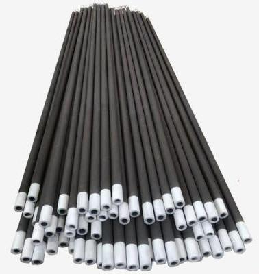 Barres en carbure de silicium à diamètre égal de type ED - Éléments chauffants à faible résistance et longue durée de vie pour fours industriels