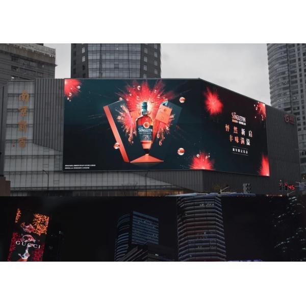 Upgrade Your Advertising Efforts with Novastar Control System LED Billboards Refresh Rate 3840HZ and Brightness 5500nits