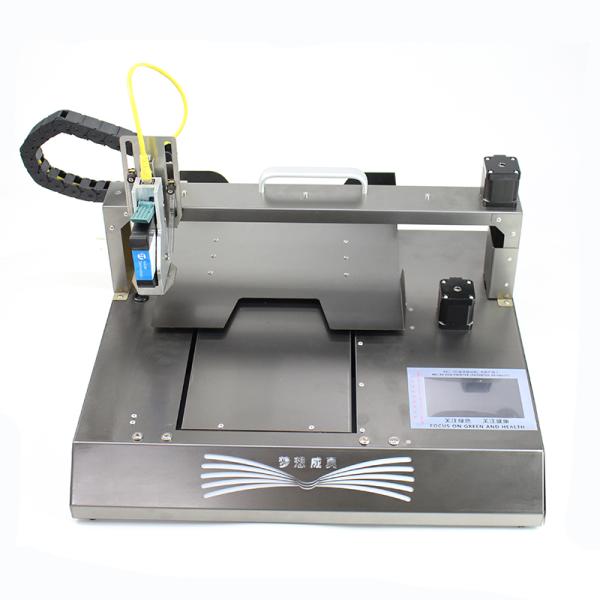English Languages Smart Automatic Egg Inkjet Printer for Logo Bar Code and Expiry Date