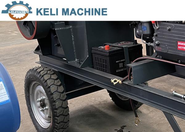 KELI Automatic Concrete Brick Making Machine Hammer Crusher 18-40t/H Productivity
