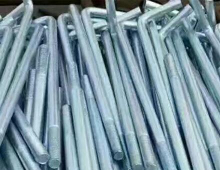 Hot Dip Galvanized Foundation Anchor Bolts 8.8 Grade DIN965 ISO 7046.2