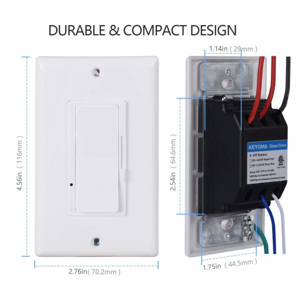 Contrôleur d'atténuation à LED de 0 à 10 V UL 1472 avec performance d'atténuation en douceur
