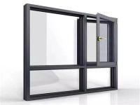Édifice de bureaux fenêtre en aluminium à charnière personnalisée fenêtre à charnière en aluminium insonorisée