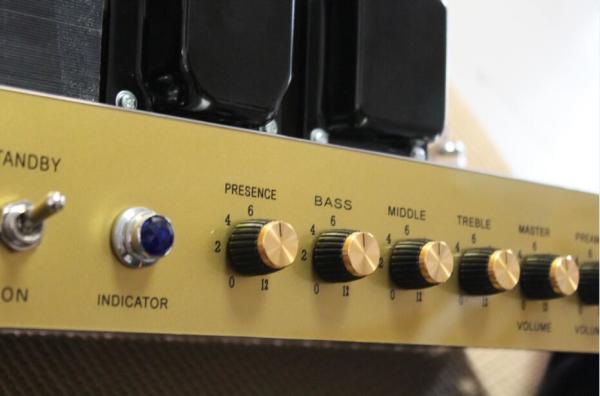 Marshall Style JCM800 Hand Wired All Tube Guitar Amplifier Head with Ruby Tubes 50W