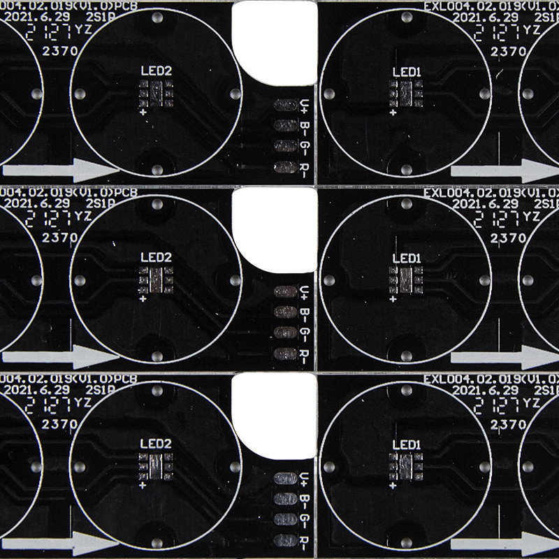 Монтажная плата прототипа PCB изготовленного на заказ алюминиевого света СИД Tg130 SMD быстрая