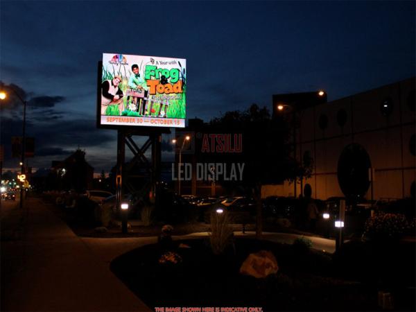 P4.81mm LED Advertising LED Billboard Modular 250mmx250mm Outdoor Fixed HD LED Display Screen
