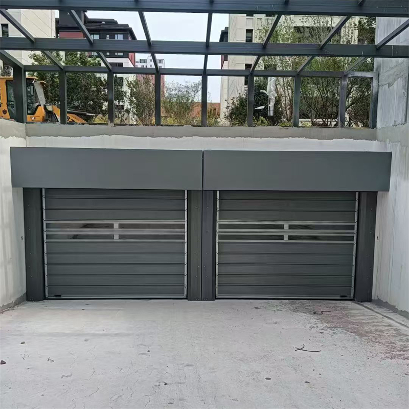 Spiral High Speed Door for Parking Garages