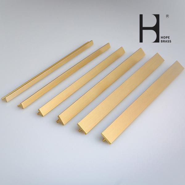 Industrial Fadeless C38500 Solid Brass T Profile For Oil Dipstick
