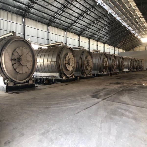 Рафинирование масляного топлива из малых отходов шин Пиролизная машина с бесплатной установкой